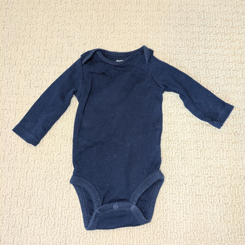 0-3 Long sleeve Onesie Boys - Picture 2 of 7